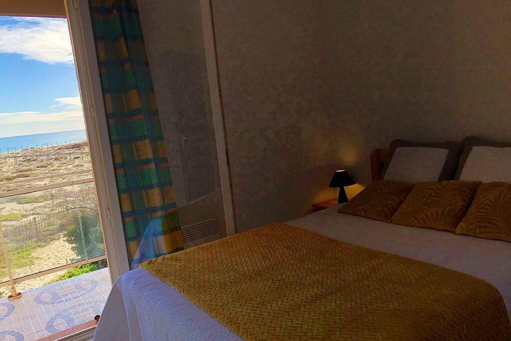 Barcaresa-Villa Sur Le Sable Vue Mer Panoramique Piscine Clim Wifi Le Barcarès エクステリア 写真
