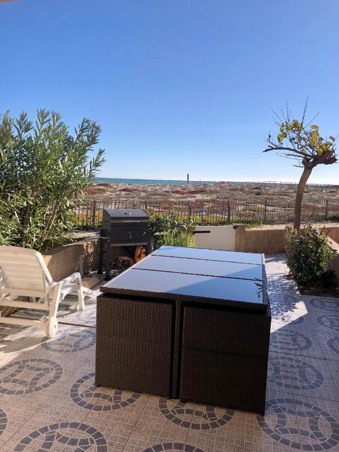 Barcaresa-Villa Sur Le Sable Vue Mer Panoramique Piscine Clim Wifi Le Barcarès エクステリア 写真