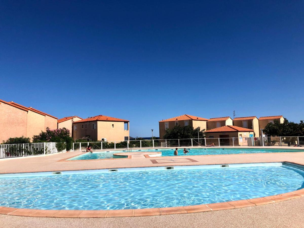Barcaresa-Villa Sur Le Sable Vue Mer Panoramique Piscine Clim Wifi Le Barcarès エクステリア 写真